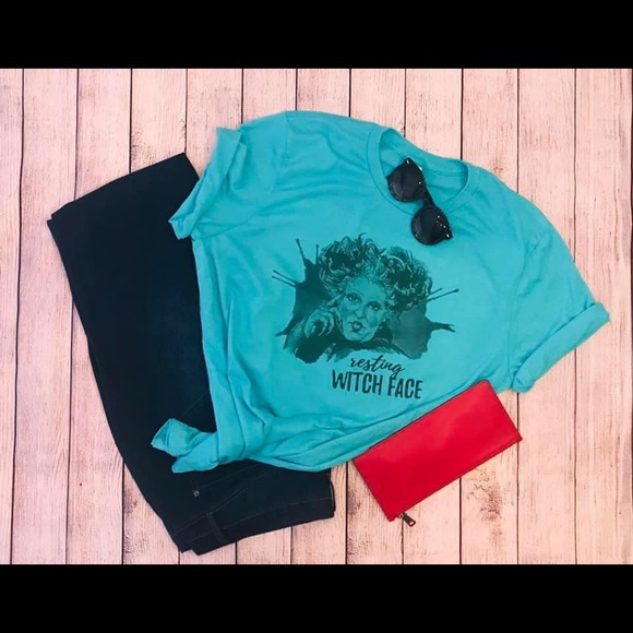 Bella Canvas Tops - Resting Witch Face Tee
